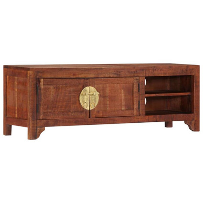 vidaXL Szafka pod TV, 120x30x40 cm, lite drewno akacjowe
