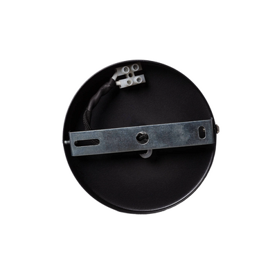 Lampa Wisząca Czarna Szklana E14 ?40cm Abruzzo Rotonde