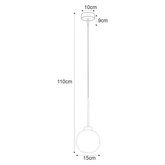 Lampa wisząca K-4877 z serii ALDAR