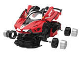 Klocki Konstrukcyjne Auto RC Rastar 1:18 Ferrari FXXK EVO Czerwone 88 el.
