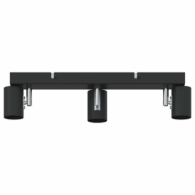 Reflektor sufitowy Czarny 38 x 6,5 x 11,5 cm Metal