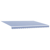 Elektryczna Rozkładana Markiza 4 × 3 m Poliester z powłoką PU