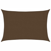Żagiel przeciwsłoneczny, 160 g/m?, brązowy, 3x5 m, HDPE