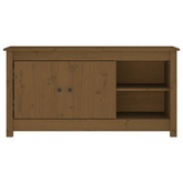 vidaXL Szafka pod TV, miodowy brąz, 103x36,5x52 cm, drewno sosnowe