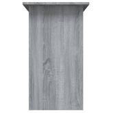 vidaXL Biurko, szary dąb sonoma, 80x45x74 cm, materiał drewnopochodny