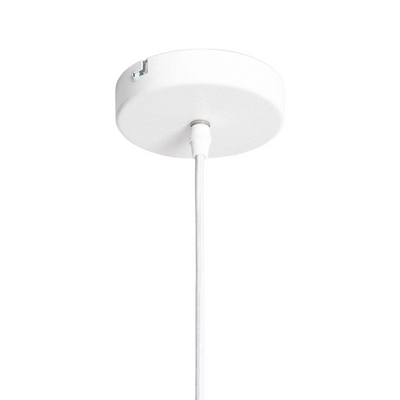 Lampa Wisząca ze szkła mlecznego ?30cm G9 Abruzzo Dizzaro Trio