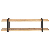 vidaXL Szafka pod TV, 160x40x40 cm, lite, surowe drewno mango