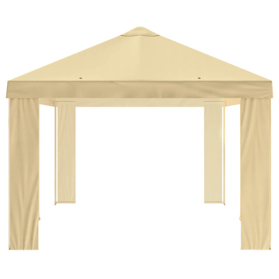 Pokrycie altany 6 x 3 m kremowy Poliester 190 gsm