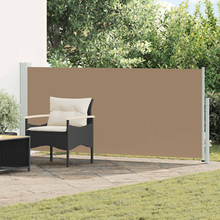 Rozkładany boczny markiz 120 x 300 cm Poliester Prostokątny