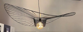 Lampa wisząca styl WERTIGO NORDIC E27 125cm czarna ADANI AD130