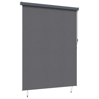 Roleta antracytowy 200 x 250 cm Materiał i Aluminium
