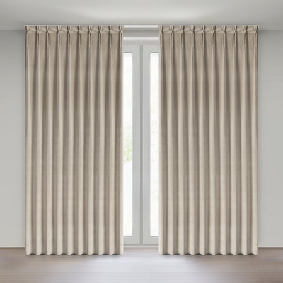 Zasłona Melanie beżowa 125x270