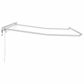 Rama markizy Biały 3 x 2,5 m Aluminium