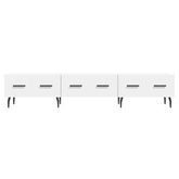 vidaXL Szafka pod TV, biała, 150x36x30 cm, materiał drewnopochodny model standard