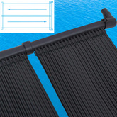 Panele solarne do podgrzewania basenu, 6 szt., 80x310 cm
