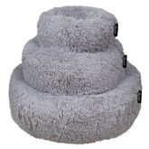 DISTRICT70 Legowisko dla zwierząt FUZZ, jasnoszare, S