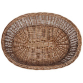 vidaXL Wiklinowy kosz/legowisko dla psa, naturalne, 90 cm