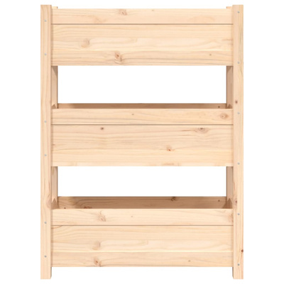 Donica, 77x25x104,5 cm, lite drewno sosnowe