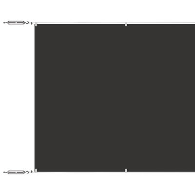 Markiza pionowa, antracytowa, 140x800 cm, tkanina Oxford