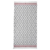 vidaXL Dywan, szary, 80x150 cm, bawełniany