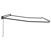 Rama markizy Z regulacją Antracyt 3,5 x 2,5 m Stal