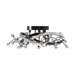 MX3481-1S-3BCT MAIA LAMPA SUFITOWA CZARNA/BLACK