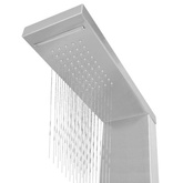 vidaXL Panel prysznicowy ze stali nierdzewnej, kwadratowy