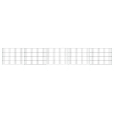 Płotek ogrodowy, 115 x 79 cm, zielony