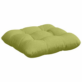 Poduszki na siedziska 4 pcs Jasnozielony 40 x 40 x 12 cm