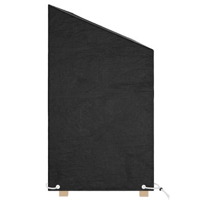 vidaXL Pokrowce na ławki ogrodowe, 2 szt, 12 oczek, 210x70x70/88cm, PE