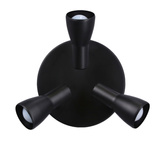 Lampa sufitowa plafon czarny mat regulowany Picardo 98-50793