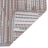 vidaXL Dywan zewnętrzny, kolor taupe, 140 x 200 cm, PP