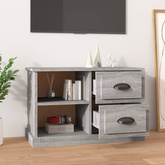 vidaXL Szafka pod TV, szary dąb sonoma, 73x35,5x47,5