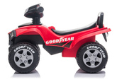 Jeździk Quad Dźwięk Światła 551-G Czerwony