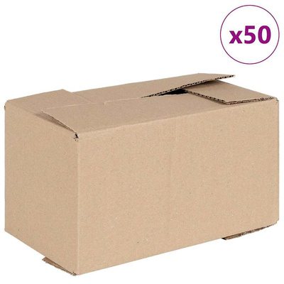Pudełko składane 50 pcs Naturalny 24 x 13 x 13 cm Tektura