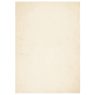 vidaXL Dywan HUARTE z krótkim włosiem, kremowy, 140x200 cm