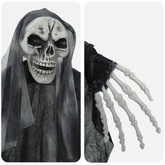 Zawieszany Duch Halloween 3 pcs Czarny 66 x 110 cm Poliester
