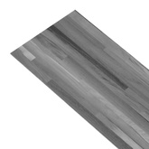 Samoprzylepne panele podłogowe PVC Pasiasty szary 30,5 x 61 cm
