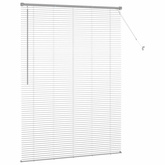 Żaluzje weneckie Srebrny 175 x 135 cm Aluminium