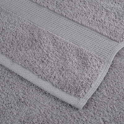 Ręczniki premium, SOLUND, 2 szt., szare, 50x100 cm, 600 g/m?
