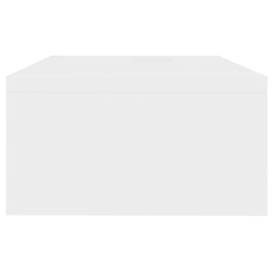 Podstawka na monitor, biała, 42x24x13 cm materiał drewnopochodny