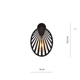 Kinkiet PLAYA K1 BLACK