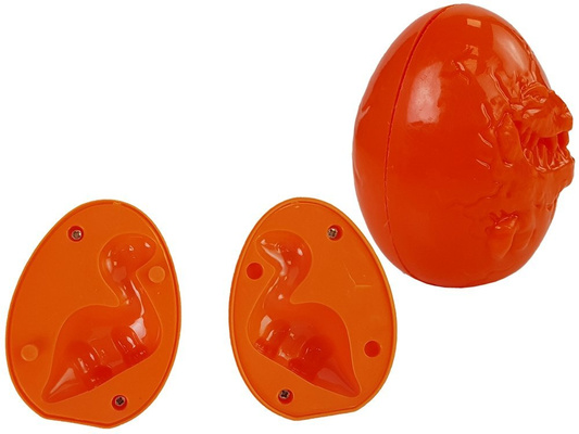 Stolik Ciastolina Dinozaury Jajka Foremka Wulkan ze Świecącą Lawą 4 Kolory