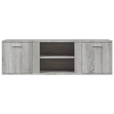 Szafka pod TV, szary dąb sonoma, 120x34x37 cm vidaXL