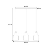 Lampa wisząca K-5268 z serii DOKA