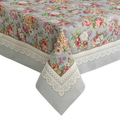 Obrus popielaty 140x180