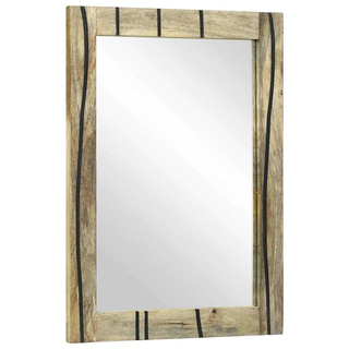 Lustro łazienkowe Prostokątny naturalny 50 x 2,5 x 70 cm