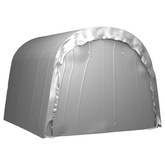 Namiot magazynowy, 300x300 cm, stal, szary