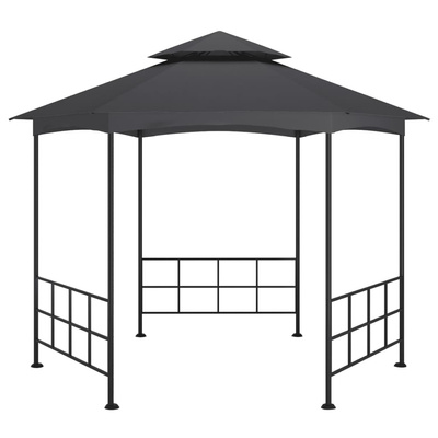 Altana ze ściankami, 3,1 x 2,7 m, antracytowa