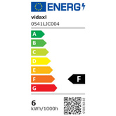 vidaXL Ścienne lustro łazienkowe z LED, 50 x 60 cm